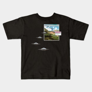 Ctrl+Alt+Del // Returning UFOs Kids T-Shirt